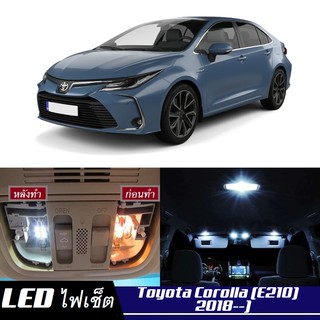 Toyota Corolla Altis หลอดไฟ​ LED​ ตกแต่ง​ภายใน​ มีให้เลือกหลายสี ; สดใส ;รับประกัน 1 ปี; ไฟแผนที่ ไฟเพดาน ไฟป้ายทะเบียน