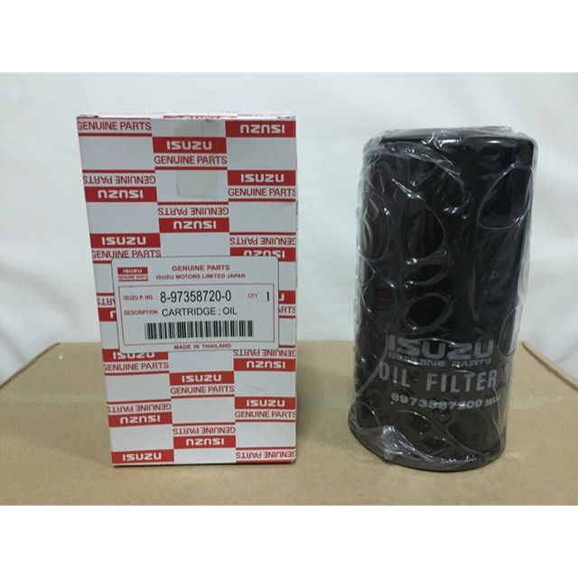 กรองน้ำมันเครื่อง กรองเครื่องแท้ ISUZU D-MAX COM คอมมอลเรล 2.5-3.0
