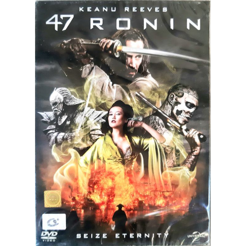 DVD หนัง 47 Ronin 47 โรนิน มหาศึกซามูไร ลิขสิทธิ์แท้ มือหนึ่ง มีปกครอบ ในซีล #Keanu reeves #คีอานู ร