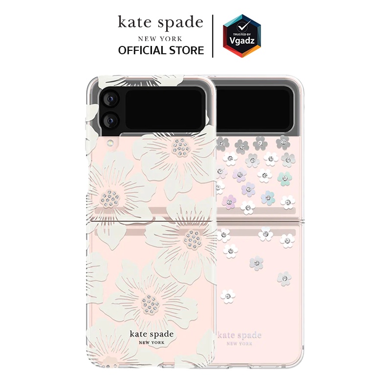 Kate Spade New York เคสสำหรับ Galaxy Z Flip 4 รุ่น Protective Hardshell Case