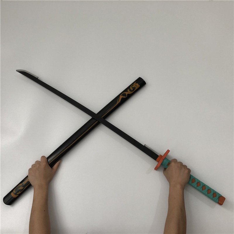 ผี灭之ใบมีด104cm Kimetsu no Yaiba Sword Weaon Demon Slayer Sabito Coslay ...