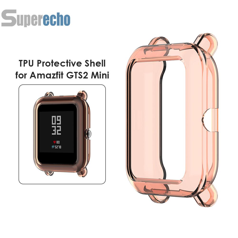 เคสกรอบ Tpu แบบนุ่มสําหรับ Amazfit Gts2 Mini/Pop Pro Smart Watch Scratch Case #4