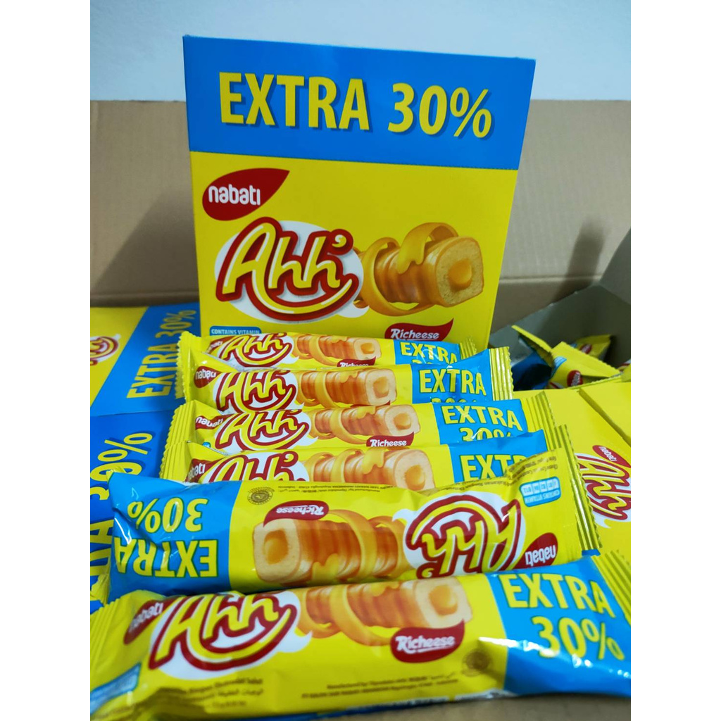 (3ชิ้น)Nabati Ahh' Extra ขนมเคลือบชีส ขนมข้าวโพด สอดไส้ชีส ข้าวโพดเคลือบชีส ขนม กินเล่น ชีส ขนมนำเข้า เข้มข้น อร่อย - รูปที่ 3