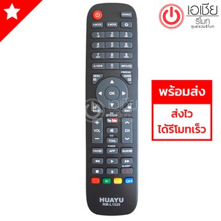 รีโมททีวี Haier Smart TV ใช้กับรีโมทรูปทรงแบบนี้ได้ทุกรุ่น [มีสินค้าพร้อมส่งตลอดนะครับ]