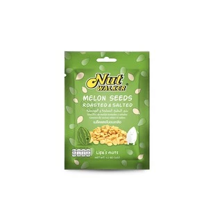 นัท วอล์คเกอร์ เมล็ดแตงโมอบเกลือ 35 ก. Nut Walker Melon Seeds Roasted&Salted 35 g.