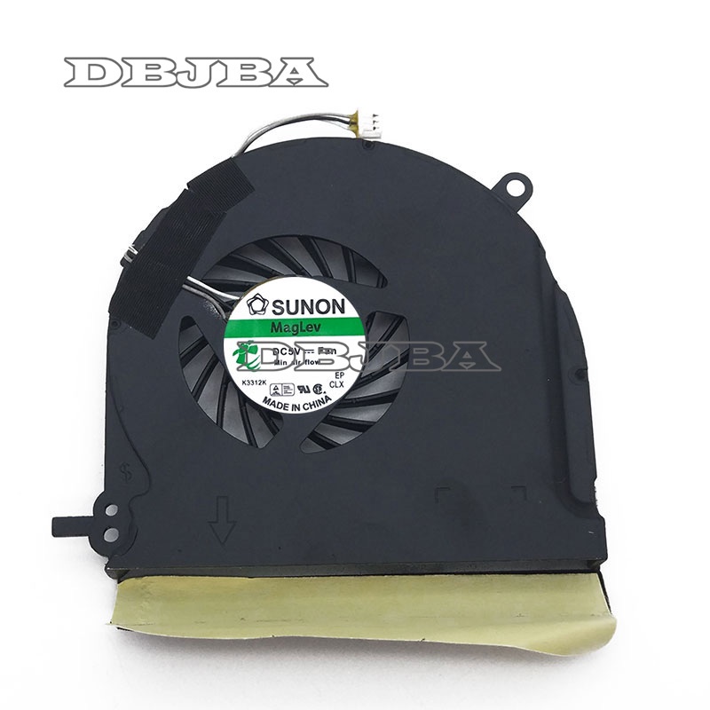 แล็ปท็อปใหม่ DC 5V 0.5A พัดลมระบายความร้อนสําหรับ DELL XPS 15Z L511Z พัดลมระบายความร้อน CPU PC5GP