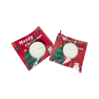 🧣X’mas tealight เทียนหอมถ้วยทีไลท์ ขนาด 10 ml. ของขวัญ x