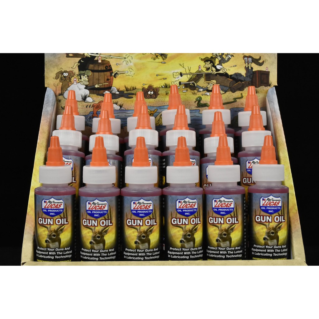 Gun Oil Original 2 oz. น้ำยาหล่อลื่น กันสนิม สำหรับใช้งานทั่วไป น้ำมันกวางแดง Lucas Oil - รูปที่ 2