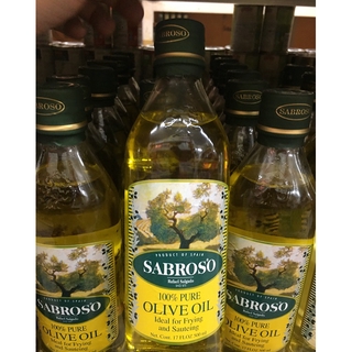 น้ำมันมะกอก Sabroso 100% Pure Olive Oil 500ml