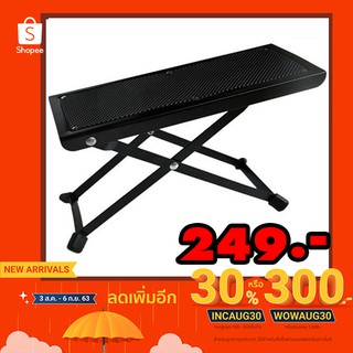 Foot Stool ที่วางเท้าเล่น กีตาร์ Foot Stool รุ่น PE-H10 (Black)