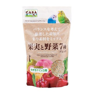 Casa Marukan อาหารนก เลิฟเบิร์ด/ฟอพัส 1 kg