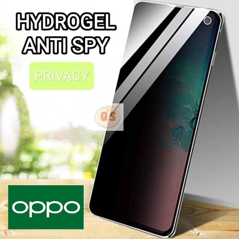 HYDROGEL ANTI SPY OPPO A74 4G A57 A57 5G A57 2022 RENO 2 RENO 2F RENO 3 RENO 3 PRO RENO 4 PRO 4F 5 5