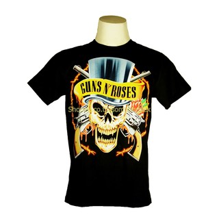 GUNS N ROSES เสื้อวง กันส์แอนด์โรสเซส เสื้อวินเทจ เสื้อยืดไซส์ยุโรป SPX278