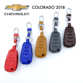 ซองหนัง แท้ ใส่กุญแจรีโมทรถยนต์ Chevrolet Colorado MY19 / Trailblazer 2018 **ส่งฟรี**