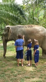 ชุดหม้อฮ่อมเด็ก เสื้อ+กางเกง