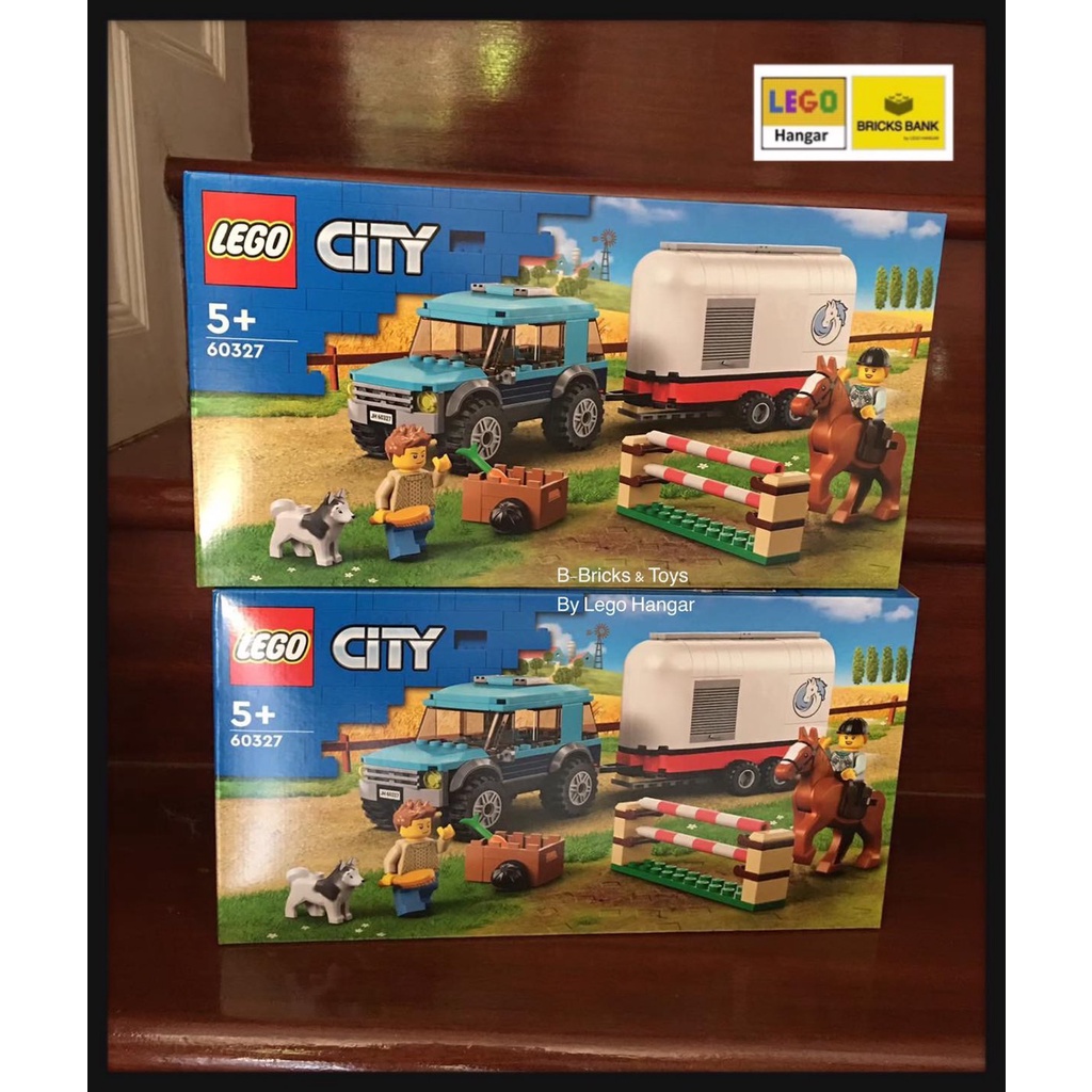 (พร้อมส่ง) Lego 60327 Horse Transporter