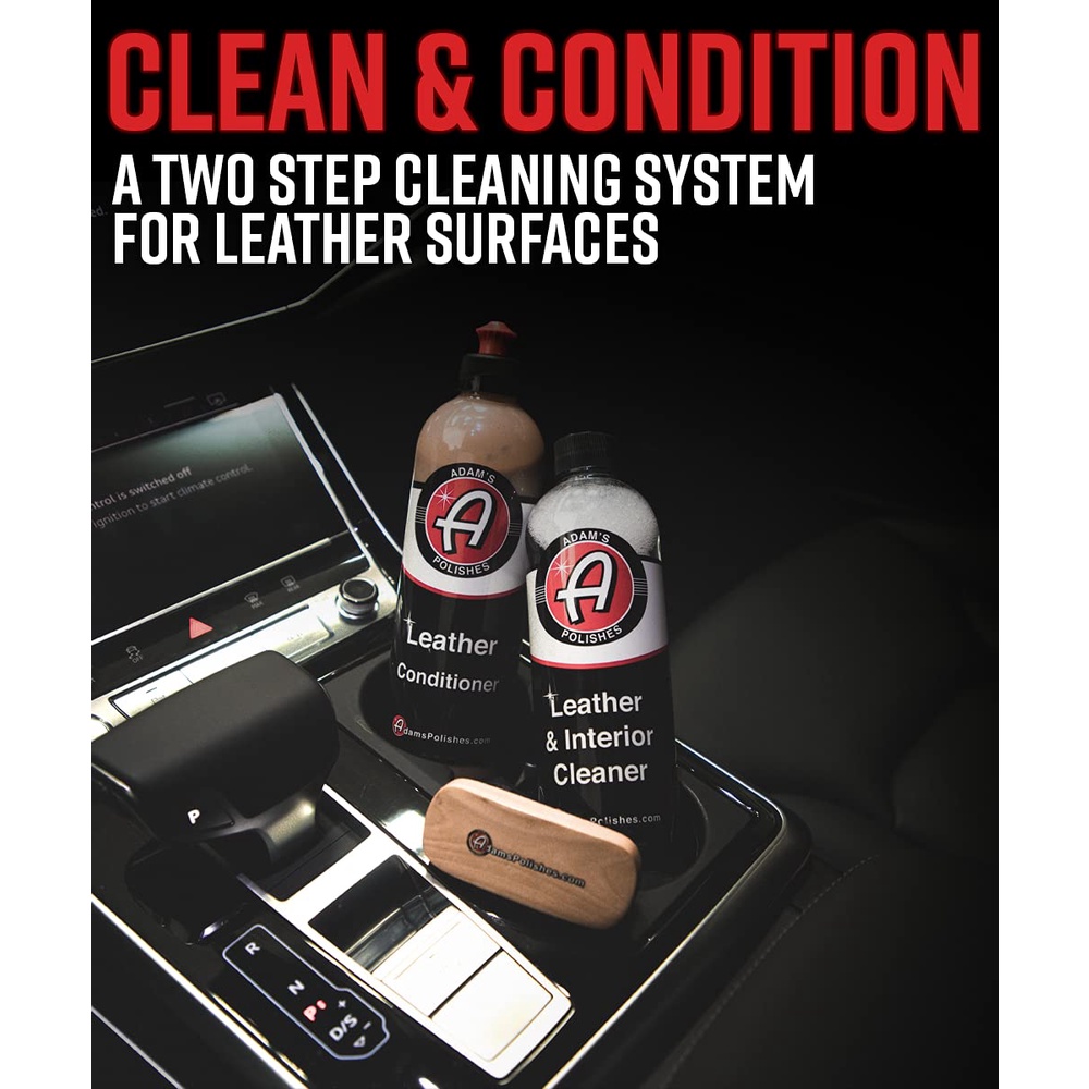 Adams Leather and Interior Cleaner (16 oz473 ml) ผลิตภัณฑ์น้ำยาทำความ