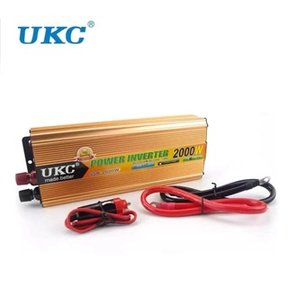 Thaivasion UKC Power Inverter 2000W with Charger 12V DC to 220V AC Output