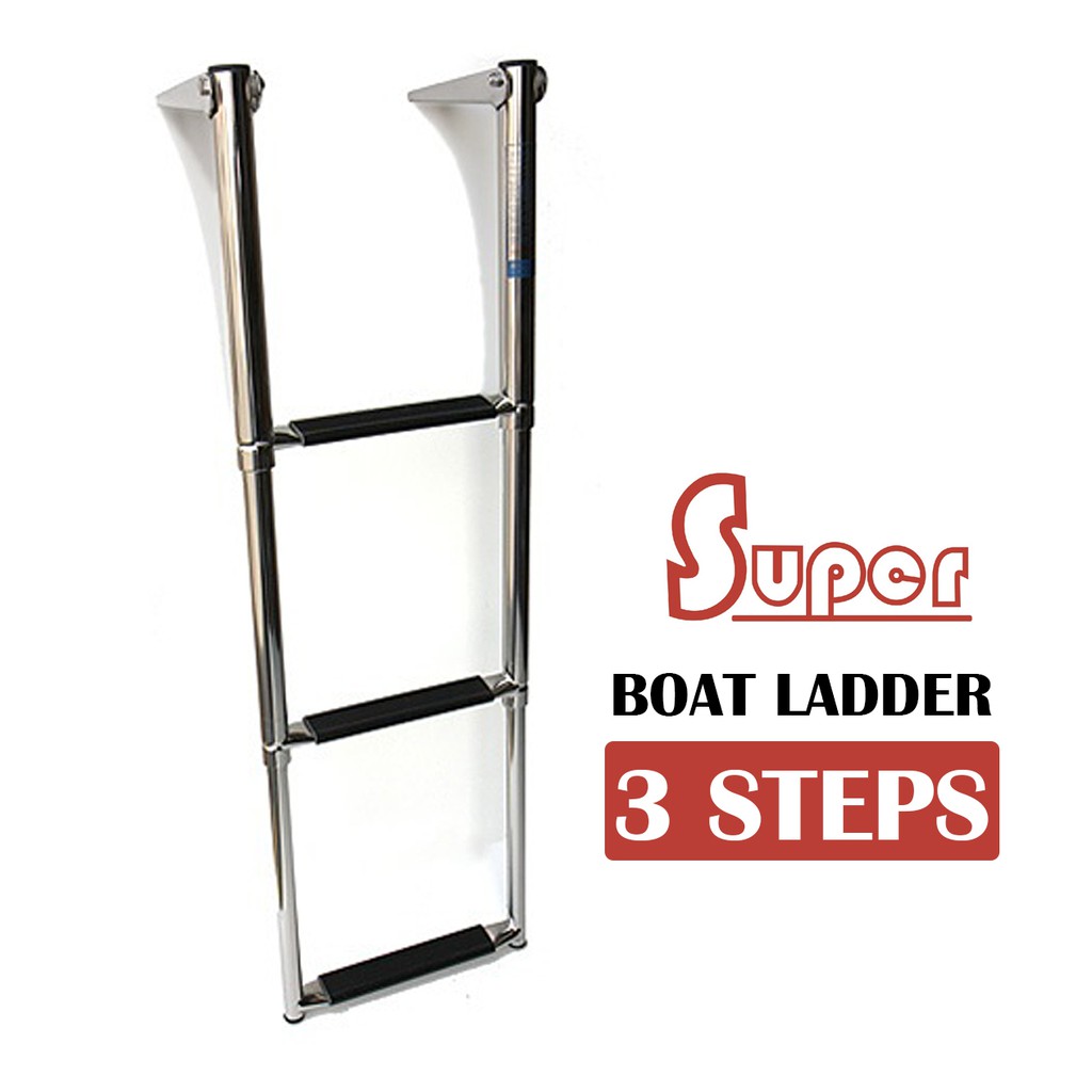 Super บันได สเตนเลส บันไดเรือ บันไดสระว่ายน้ำ Boat Ladder