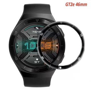 ฟิล์มกระจก นาฬิกา Huawei Watch GT 46mm GT 42mm GT 2Eแบบสุญญากาศ ฟิล์มกันรอย กระจกนิรภัย เต็มจอ-2.5D 007 TemperedGlass