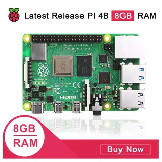 Raspberry Pi 4 Ram 8GB Model B Rev1.4 แถมฟรี SD Card 32gb