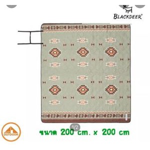 เสื่อ Blackdeer Picnic Mat GREEN #Large ขนาด 2x2 เมตร