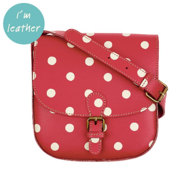 กระเป๋า Cath Kidston หนังแท้ used like new