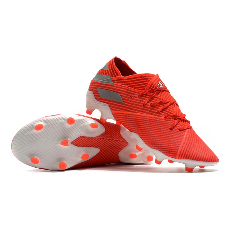Adidas Messi Nemeziz 19 1 El Retorno Outdoor Football Shoe Men S Boots Knitted Ultra Light Breathable Soccer Cleats Shopee Thailand