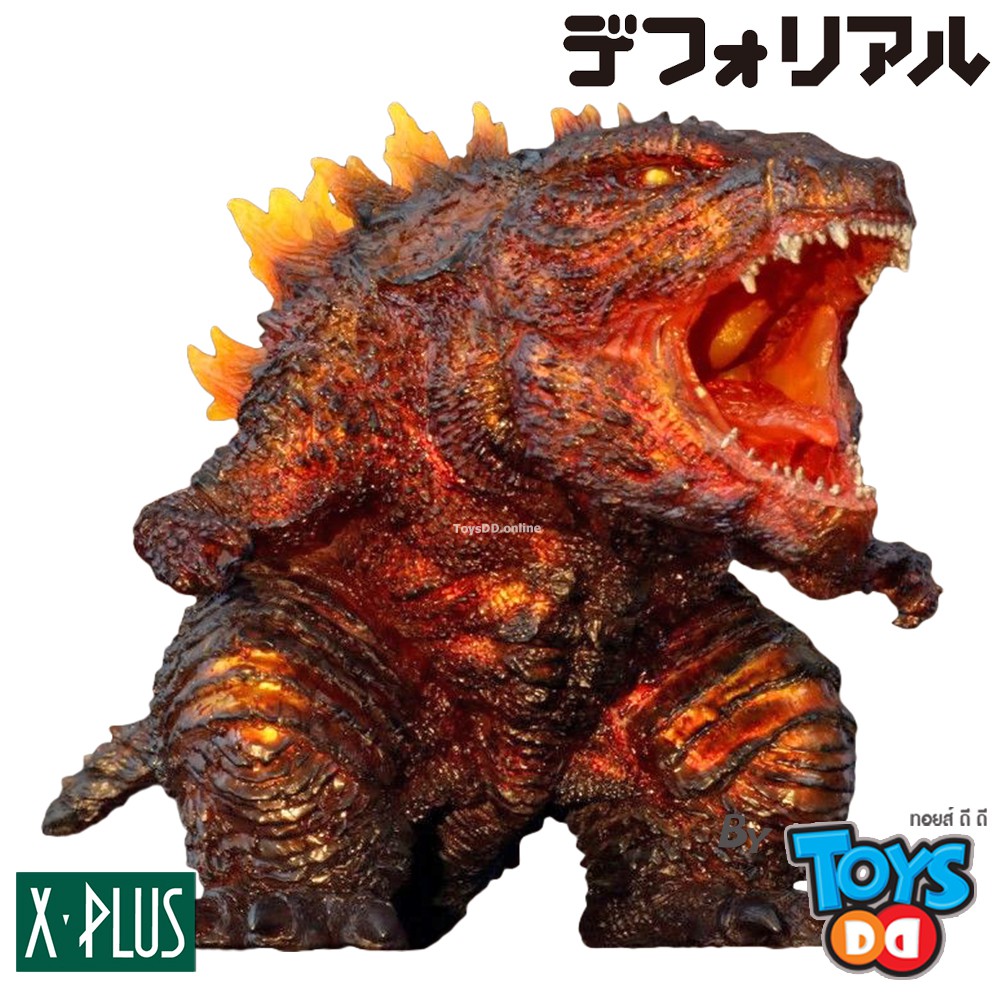 X-Plus DefoReal Burning Godzilla