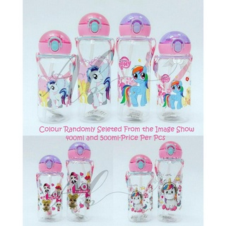 Angel Baby ขวดน้ํา ลายยูนิคอร์น My Little Pony ขนาด 400 มล. 500 มล.