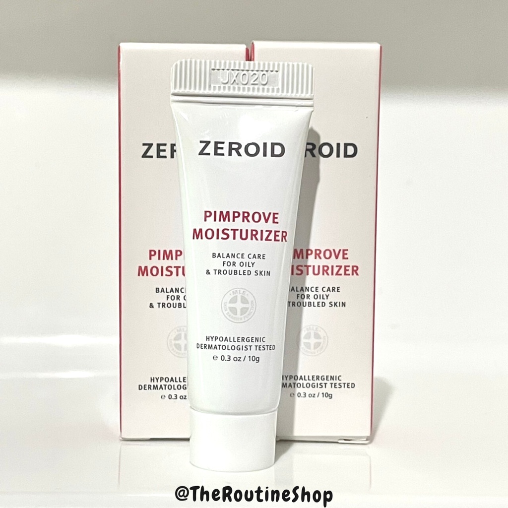 [ZPM ขนาดทดลอง] Zeroid Pimprove Moisturizer 10g (EXP: 10/2024)
