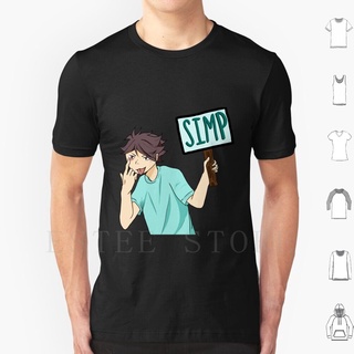 [S-5XL] เสื้อยืดผ้าฝ้าย พิมพ์ลายอนิเมะ Oikawa Tooru With Simp Sign 6 Haikyuu Oikawa Simp Oikawa Tooru Tooru Tooru Oikawa