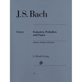 BACH Fantasies, Preludes and Fugues (HN219)