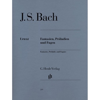 BACH Fantasies, Preludes and Fugues (HN219)