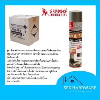 ( พร้อมส่ง ) สเปรย์ทำความสะอาดสแตนเลส และ เคลือบเงา sumo ขนาด 600 ml.