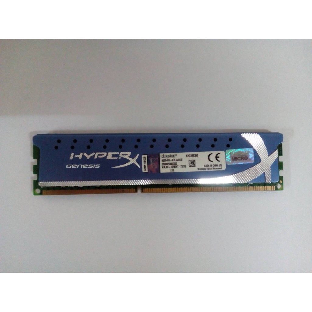 RamแรมDDR3 8GB.(Buss1600)Kingston HyperX Genesis (Ingram/Micro) L/T.