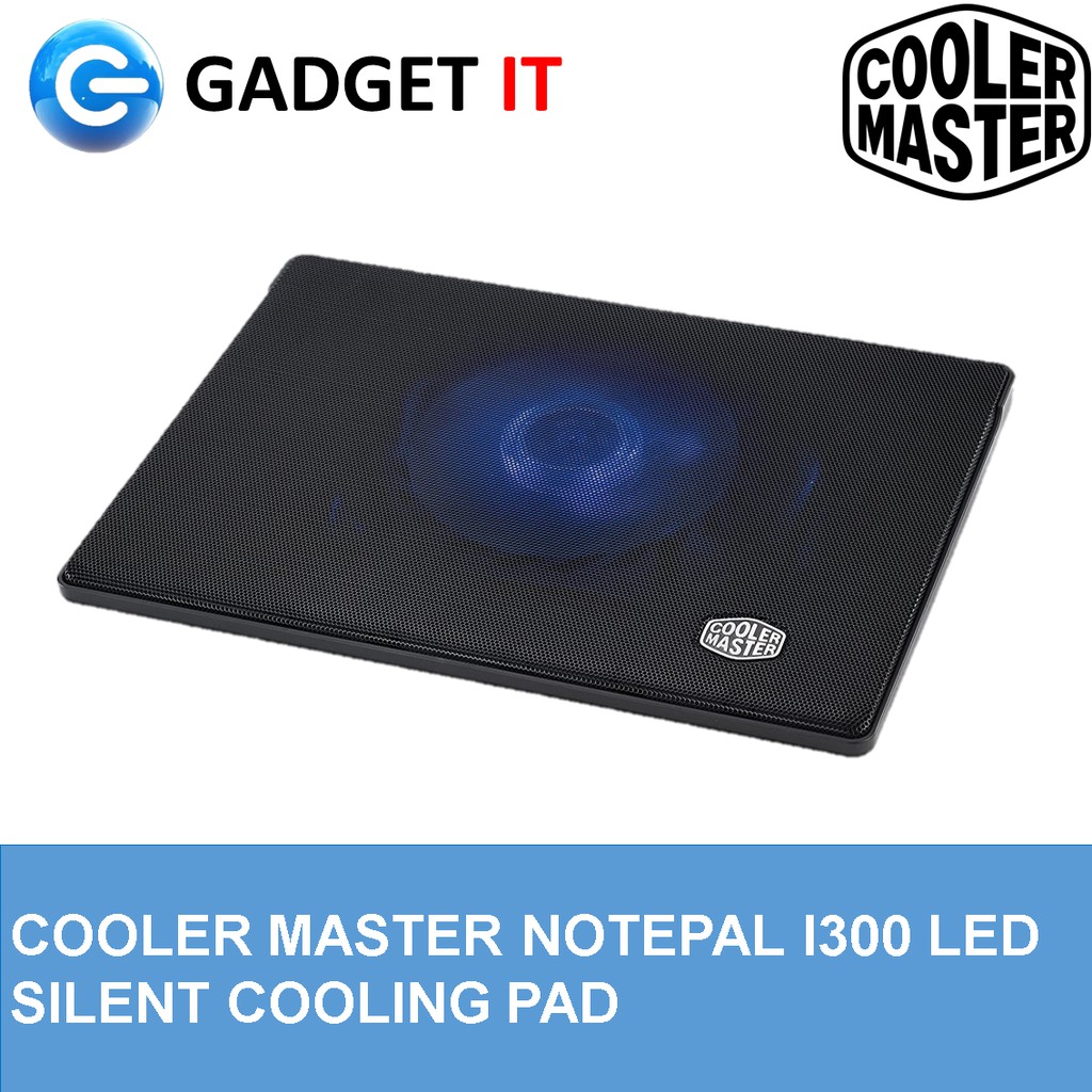 COOLER MASTER NOTEPAL I300 LED SILENT LAPTOP COOLING PAD - R9-NBC-300L-GP