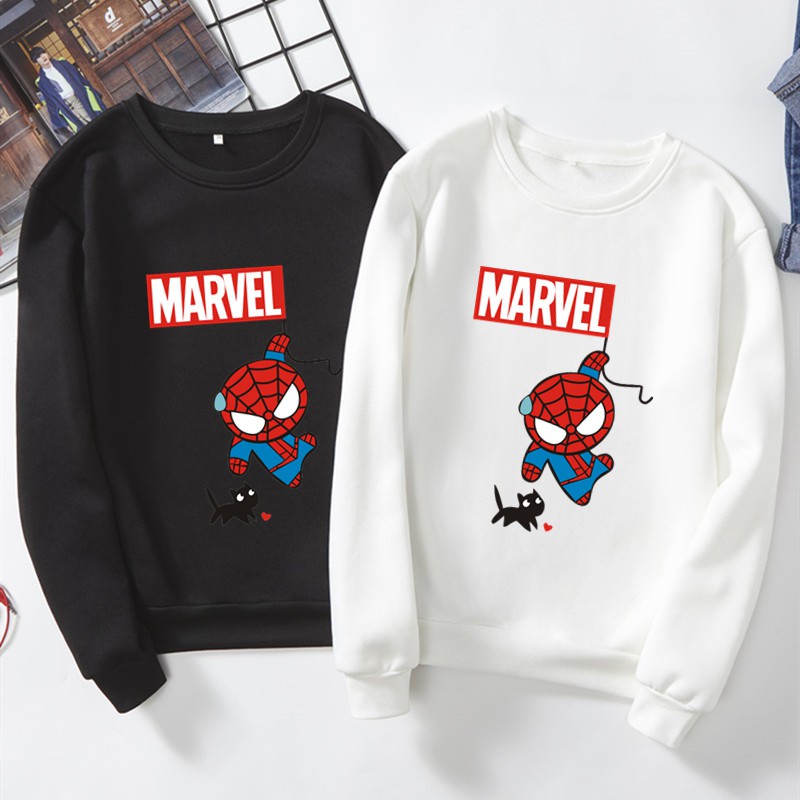 BK-O-180 เสื้อแขนยาวคอกลม พิมพ์ลายการ์ตูนน่ารัก มีไซส์ครบ สีให้เลือก เสื้อกันหนาวแฟชั่นเกาหลี