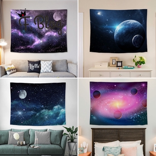 ผ้า Tapestry ลาย Starry Sky สําหรับแขวนตกแต่ง