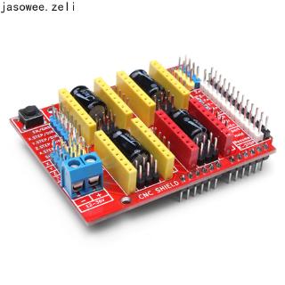 cnc shield v 3 เครื่องแกะสลัก/a 4988 บอร์ดไดร์เวอร์สําหรับ arduino