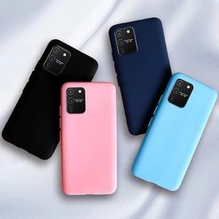 เคสโทรศัพท์มือถือสีพื้นสําหรับ Samsung Galaxy A51 A71 A31 S10 Lite Note 10 Lite 2020