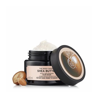 THE BODY SHOP SHEA BUTTER RICHLY REPLENISHING HAIR MASK เชีย บัตเตอร์ ริชลี่ รีพลีนิชชิ่ง แฮร์ มากส์ 240 มล. ผลิตภัณฑ์บำ