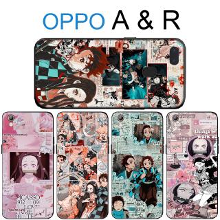 OPPO F11 A9 R9 R9S F1 Plus R15 R17 Pro A1K A5 2020 Soft Case MD38 Kimetsu no Yaiba Demon Slayer