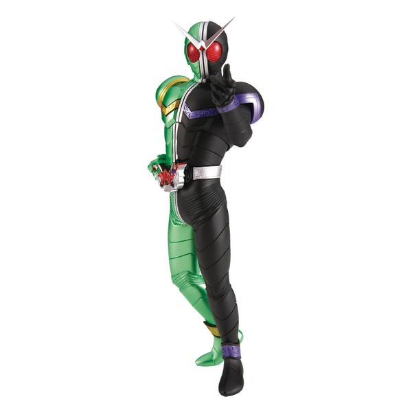 Banpresto Kamen Rider W Hero's Brave Statue Figure Kamen Rider W Cyclone Joker (Ver.A) 4983164188752 (Figure)