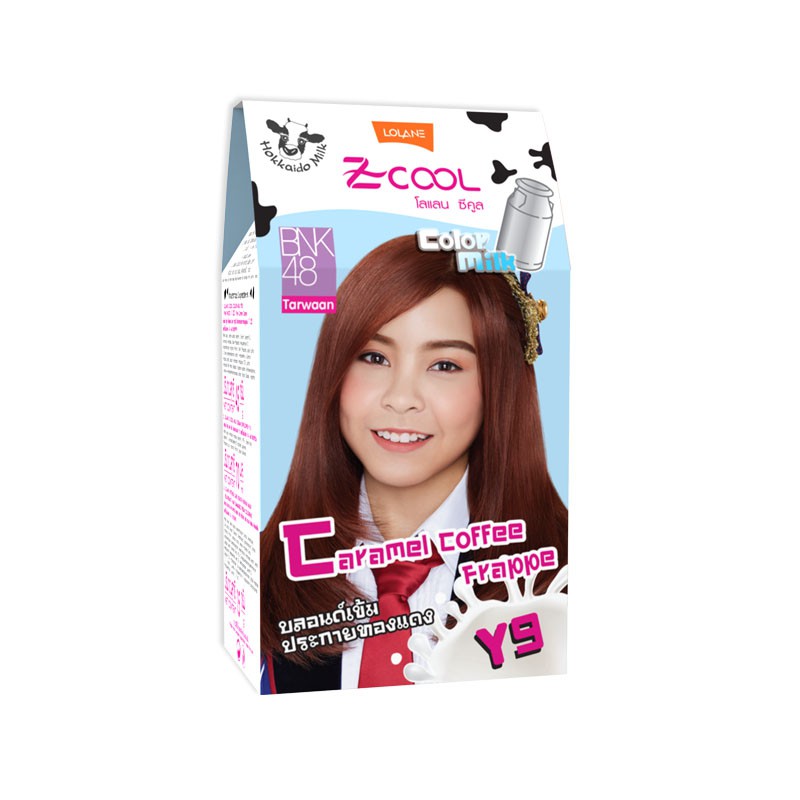 Lolane Z-cool ครีมเปลี่ยนสีผมน้ำนม BNK48 collaction 2