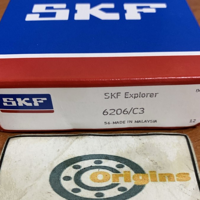 แบริ่ง 6206 C3 SKF ORIGINAL 6206/C3