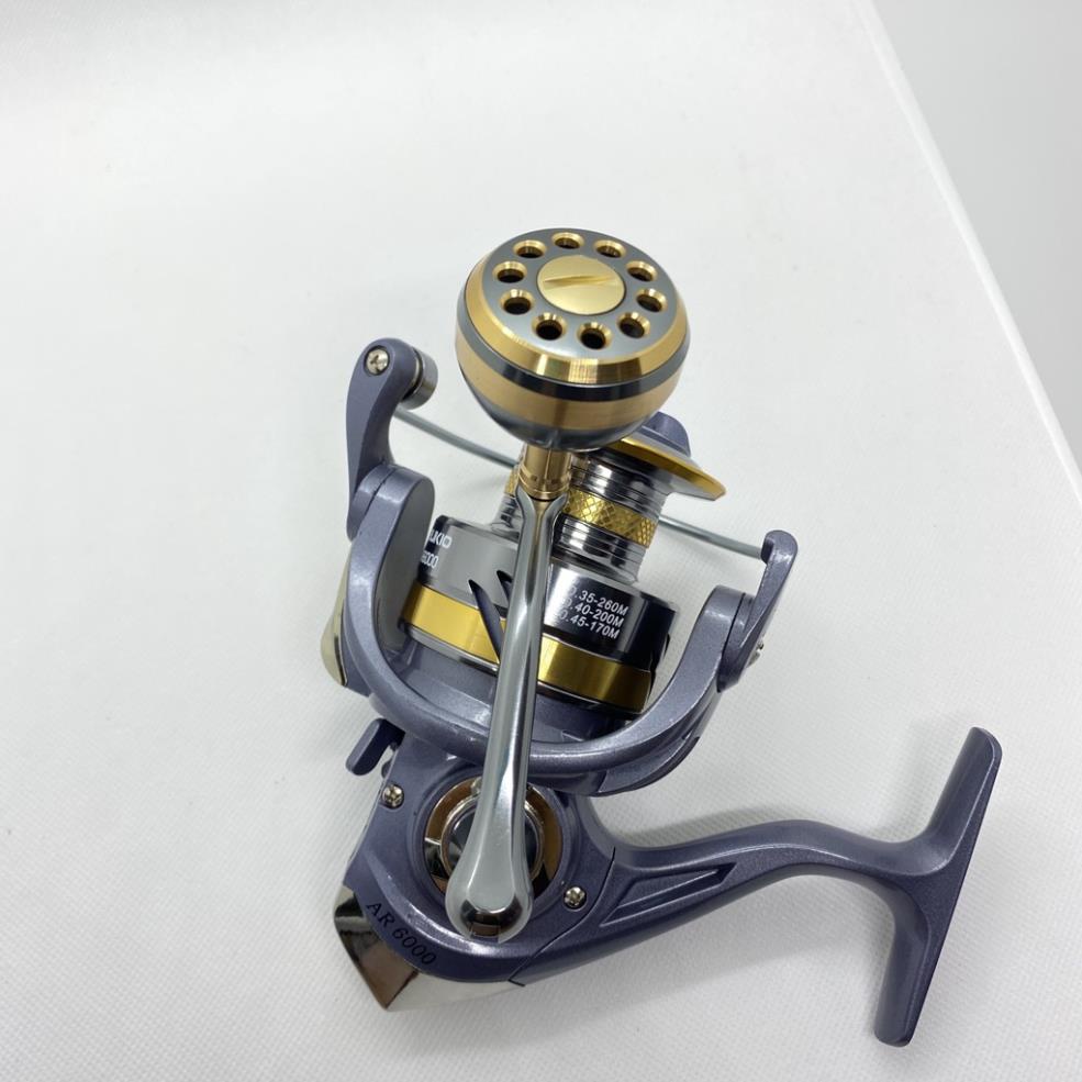 Deukio AR 2000 - AR 7000 Metal fishing reel - รอกตกปลาล่อ รอกตกปลาแนวตั้ง - เจ๋งมาก Super Strong