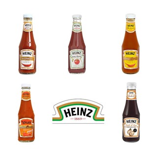 (แพ็ค 2 ขวด)HEINZ ไฮนซ์ ซอสสูตรต่างๆ 300ก. เติมเต็มรสชาติอาหารให้อร่อยถูกปากมากขึ้น สามารถนำไปปรุงรสอาหารได้หลากหลายเมนู