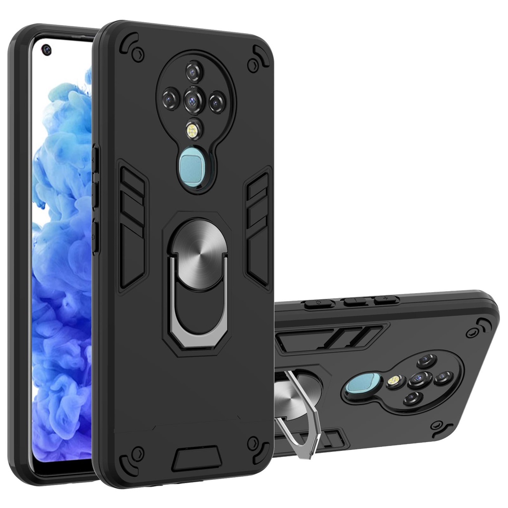 BLADE ARMOR HARD CASE W STAND TECNO Spark 6 GO CASE Techno Mobile hockproof Bumper Protection