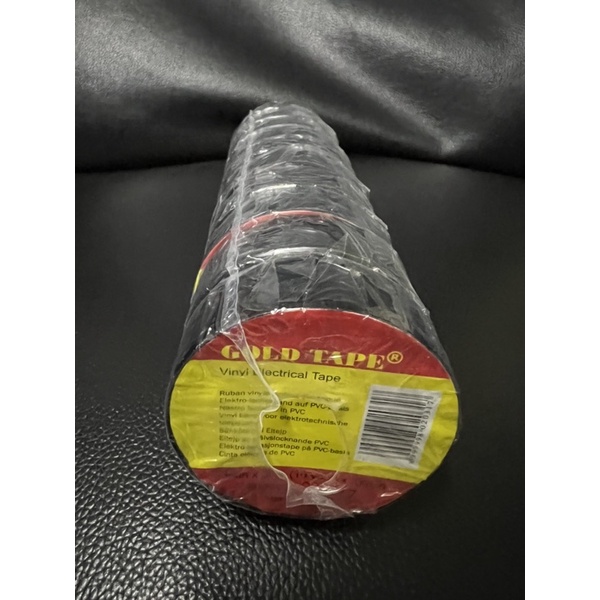 เทปพันสายไฟGOLD TAPE(แพ็ก10ม้วน)